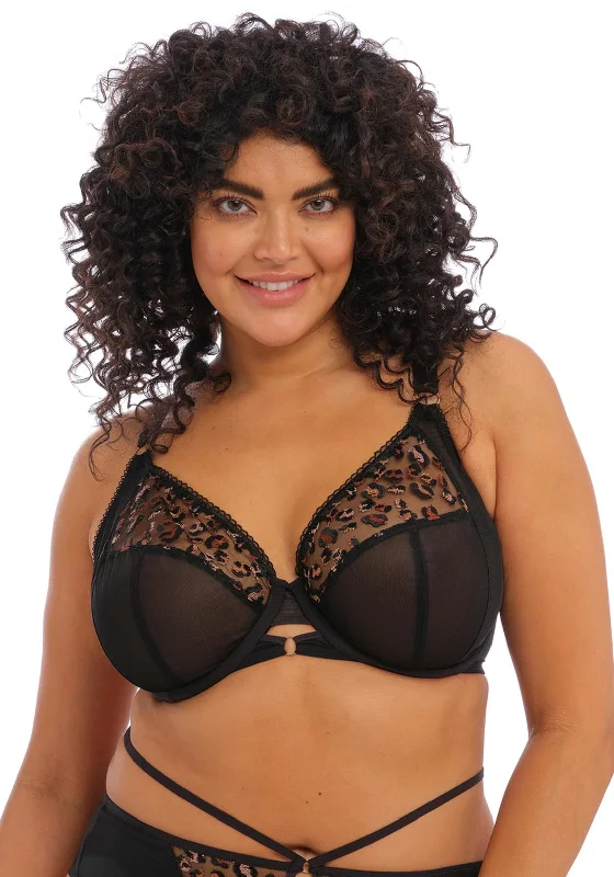 Elomi Namrah Bandless Bra, Black