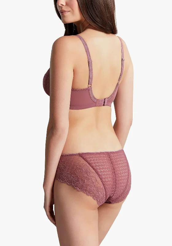 Panache Envy Full Cup Lace Bra, Rose Mauve