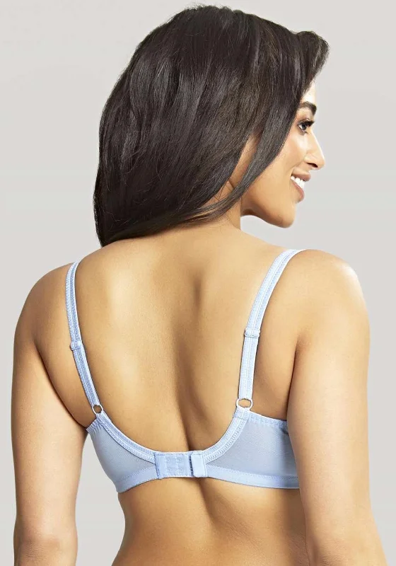 Panache Envy Full Cup Lace Bra, Sky Blue