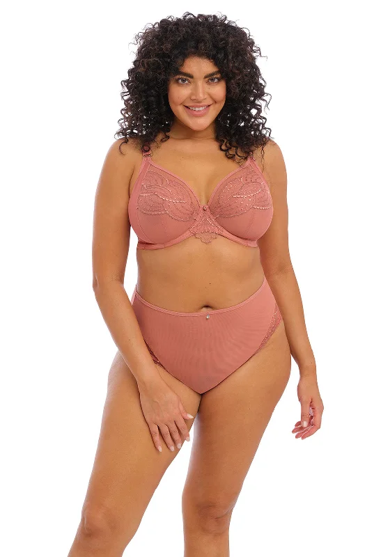 Elomi Priya Plunge Bra, Rose Gold