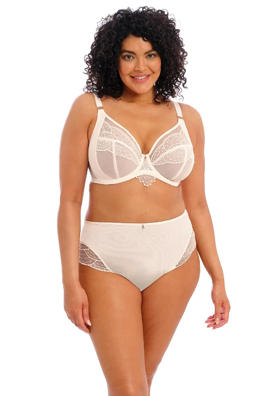 Elomi Priya Plunge Side Support Bra, Vanilla