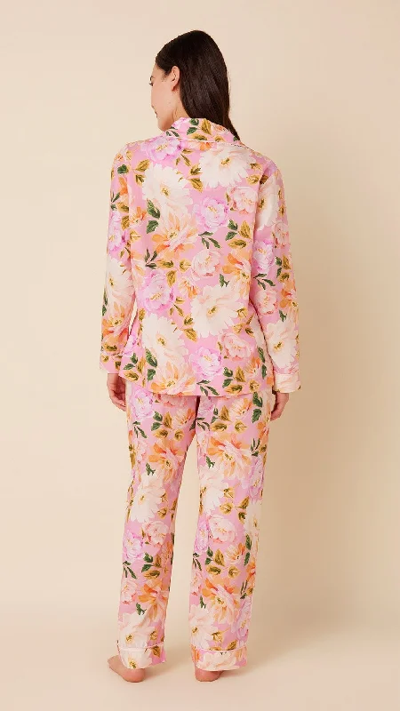 Blush Rose Luxe Pima Long-Sleeved Pajama