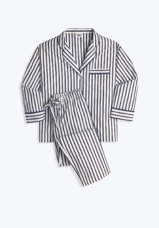 Navy Breton Stripe / S