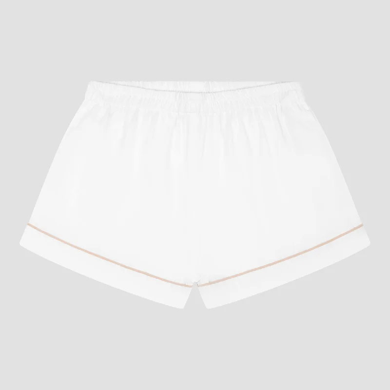 Pearl Linen Women's Pyjama Shorts