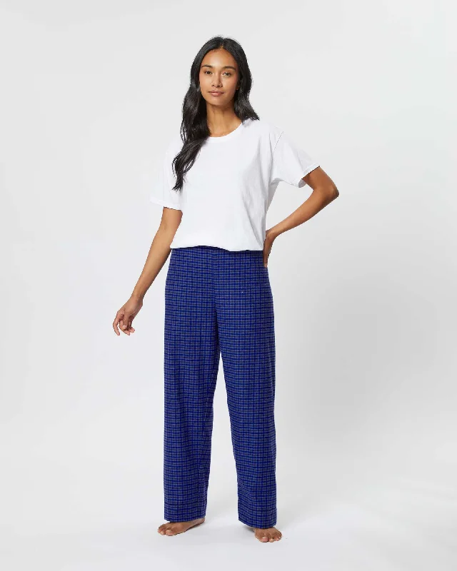 Women's Brushed Cotton Pyjama Trousers - Winsford Check