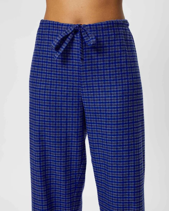 Women's Brushed Cotton Pyjama Trousers - Winsford Check