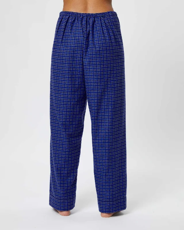 Women's Brushed Cotton Pyjama Trousers - Winsford Check