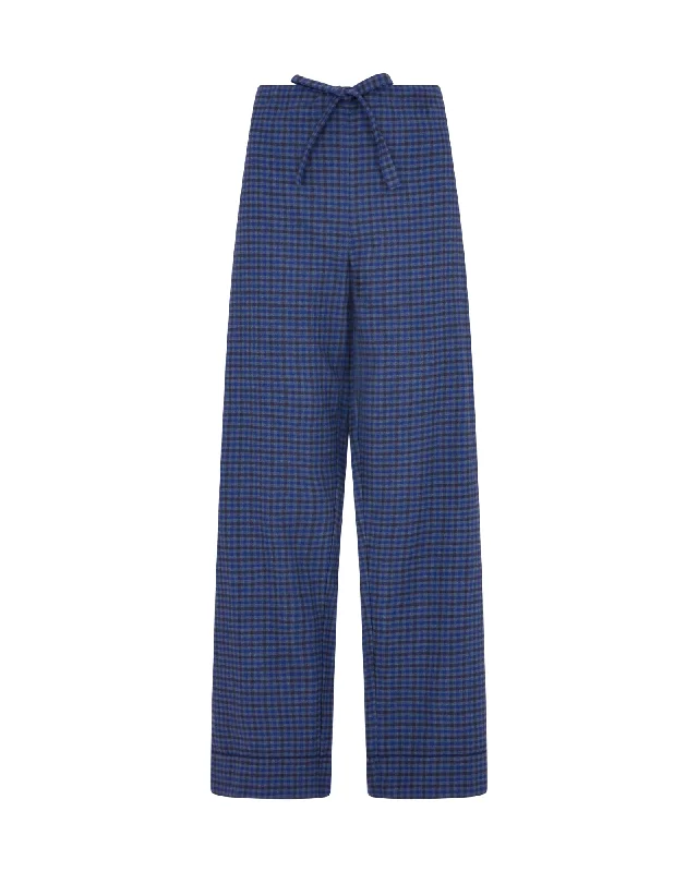 Women's Brushed Cotton Pyjama Trousers - Winsford Check