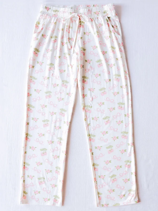 Women's Cloud Pajamas - Pink Berry Bows