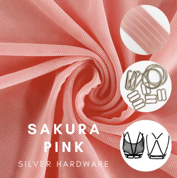 Sakura Pink + Silver / Small