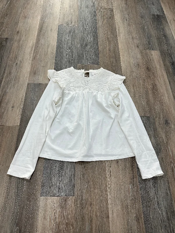 Blouse Long Sleeve By Anthropologie  Size: M