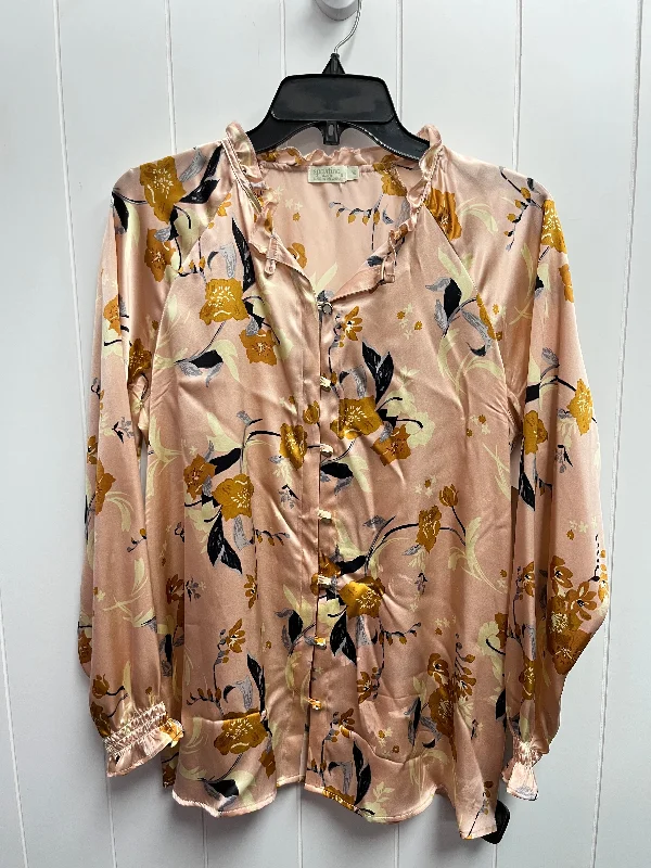 Blouse Long Sleeve By Spartina  Size: M