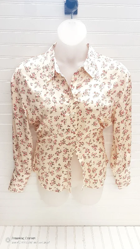 Blouse Long Sleeve By Zara  Size: M