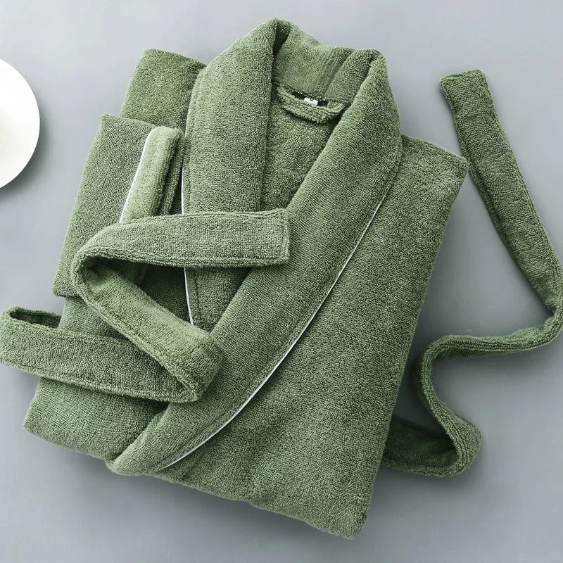 Deluxe Towel Fleece Dressing Gown