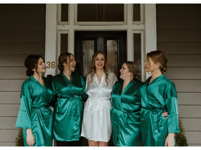 Forest Green | Bridal Robes | Forever & One