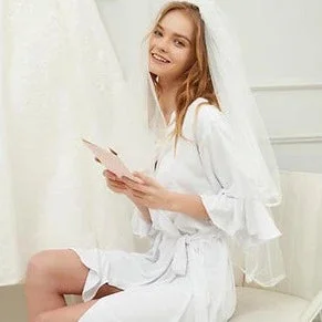 LADIES Frill Robe - Weekly Buy In