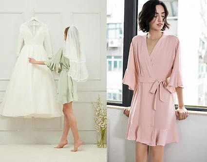 LADIES Frill Robe - Weekly Buy In