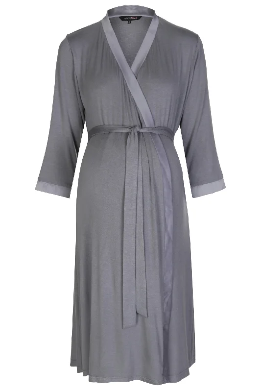 Mirage Dressing Gown - Grey