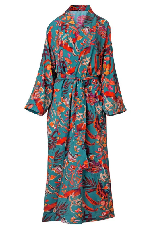 Oh!Zuza Tropical Print Long Robe