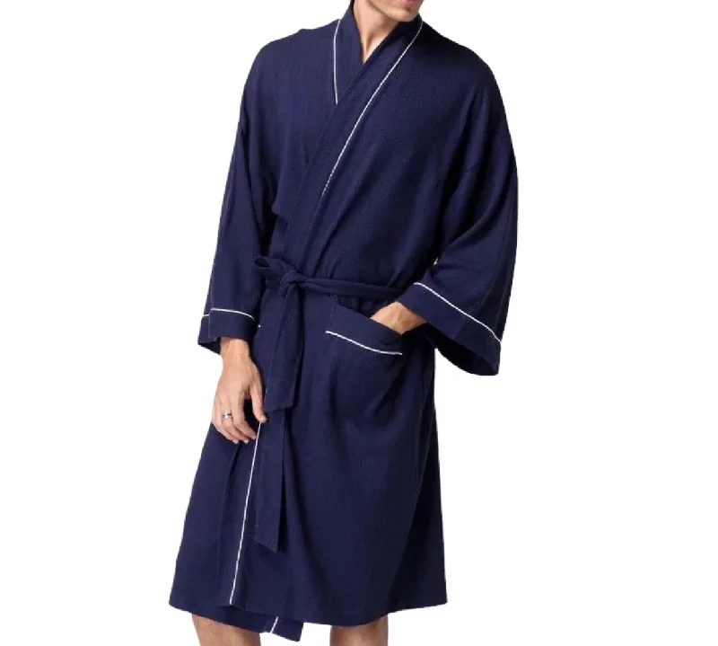 Hotel Bathrobe Blue