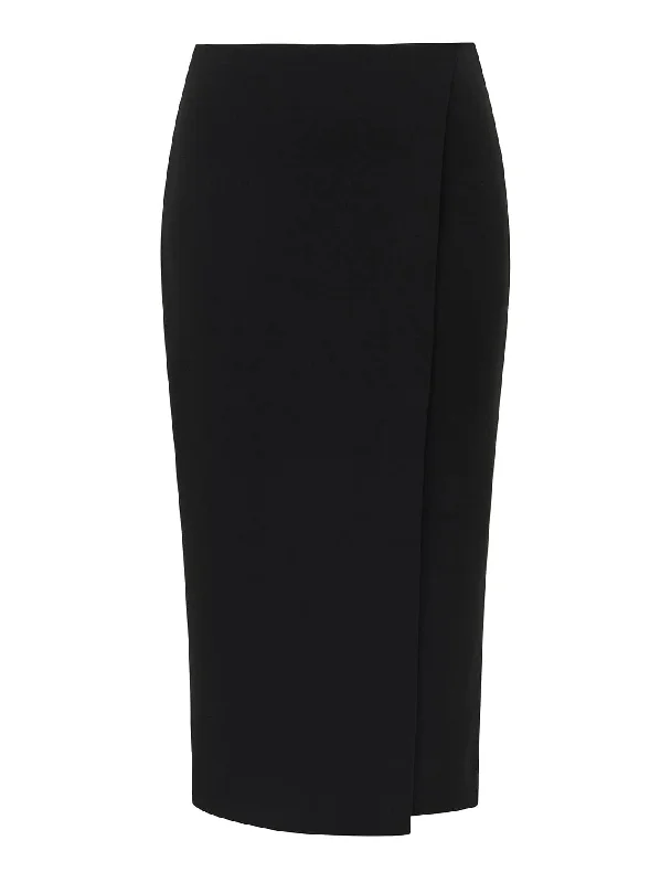 Camilla Crepe Midi Skirt