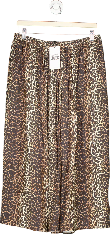 Eleven Loves Leopard Print Skirt M/L