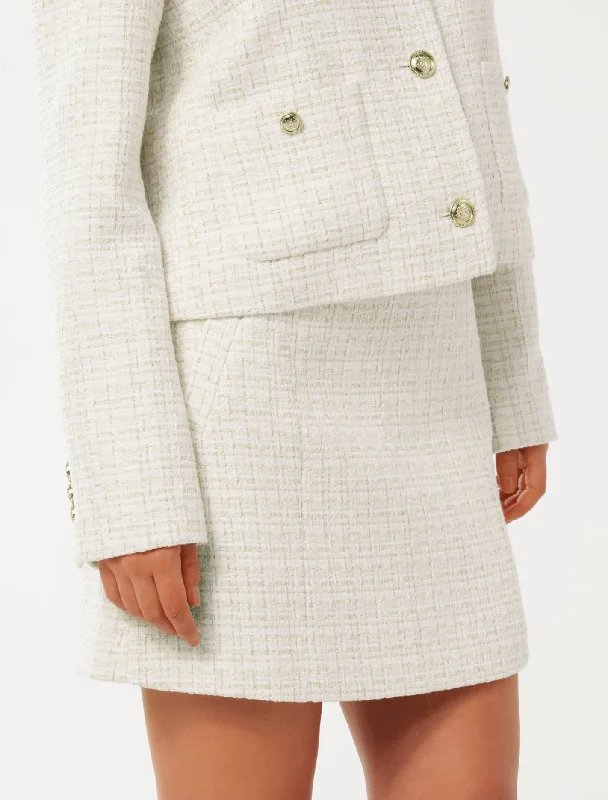 Tonia Boucle Mini Skirt