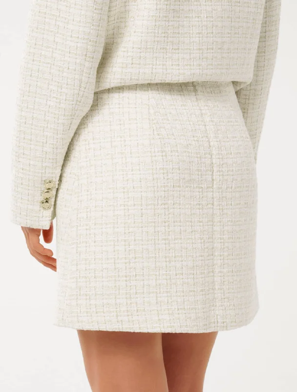 Tonia Boucle Mini Skirt