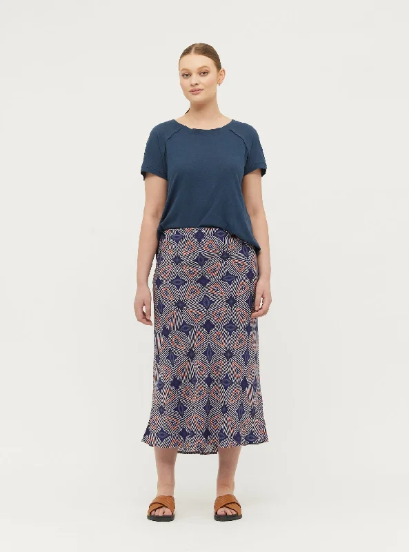 Venus Bias Midi Skirt