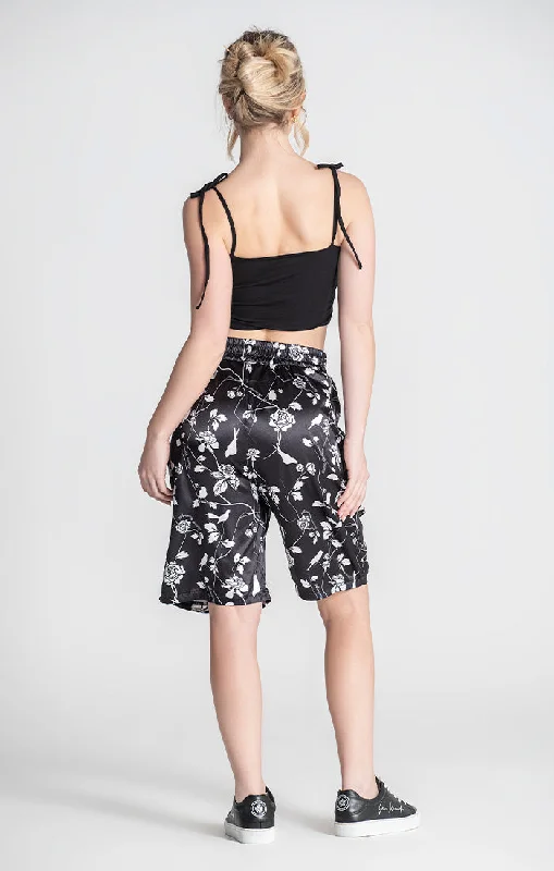 Black Kavanagh Crop Top