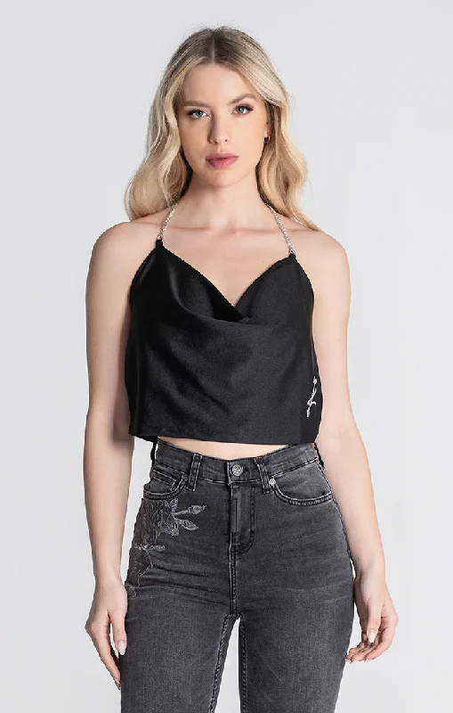 Black Thunder Crop top