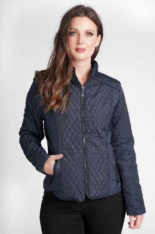 Saloos Diamond Quilt Design Fit Jacket