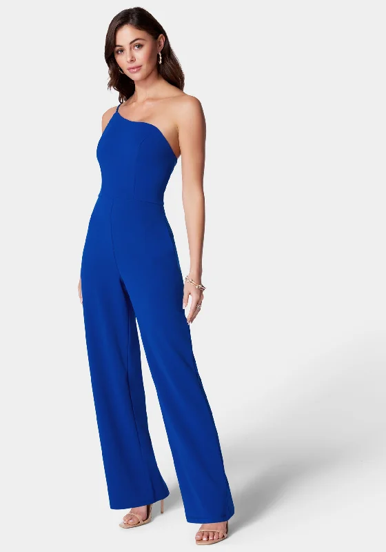 One Shoulder Core Jumpsuit