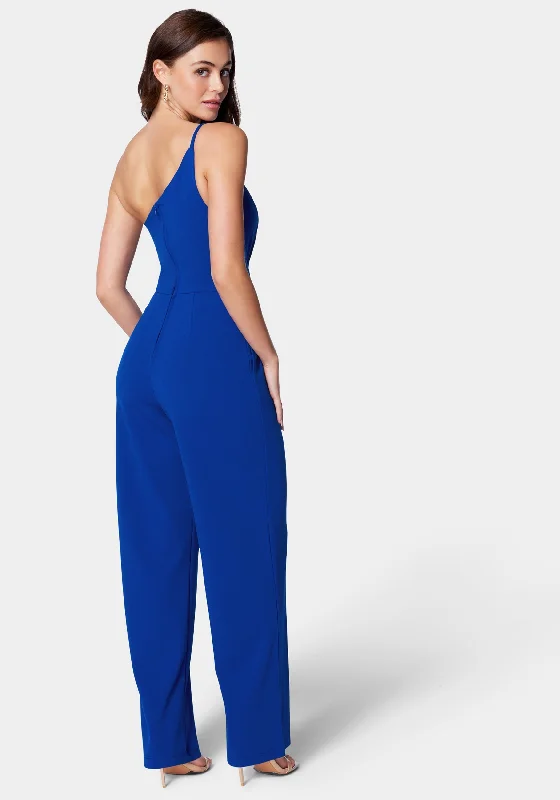 One Shoulder Core Jumpsuit