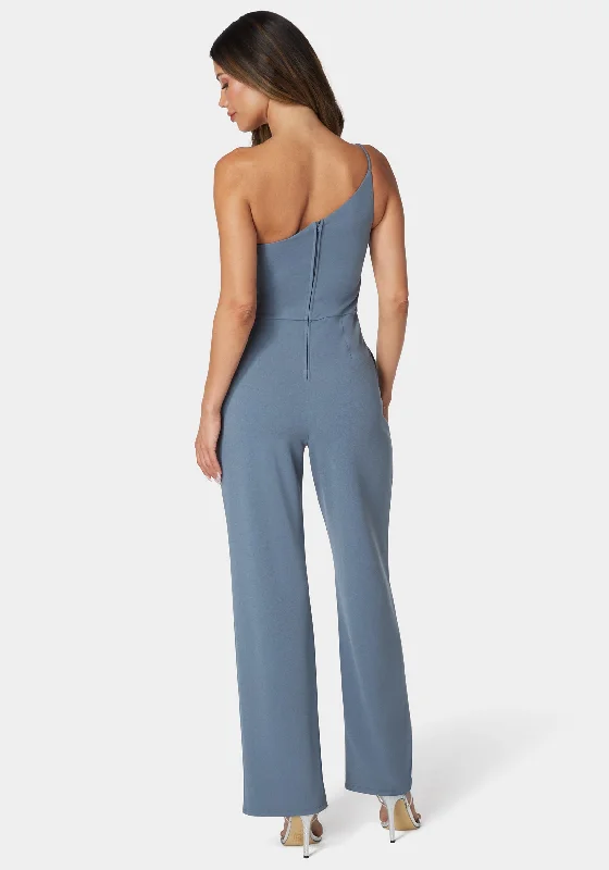 One Shoulder Core Jumpsuit