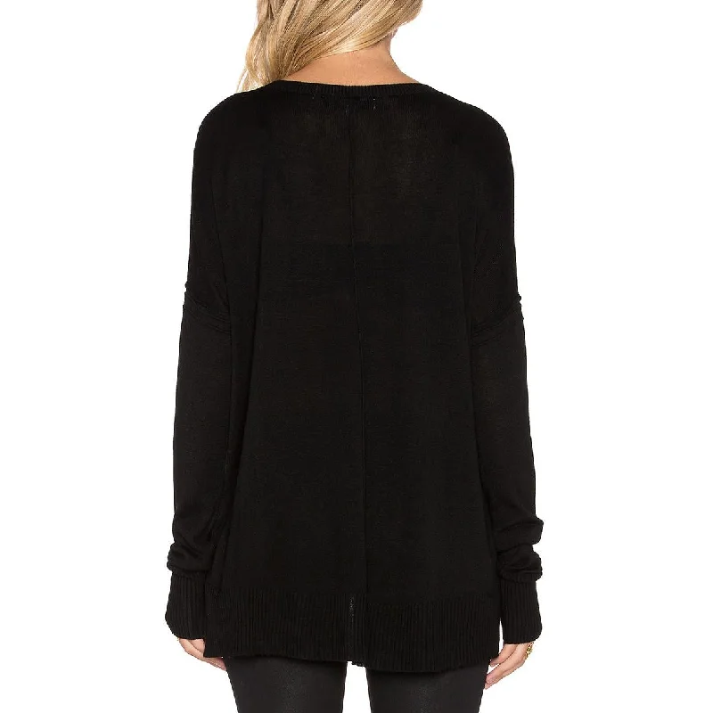 Pax V-Neck Knit Sweater (Caviar)