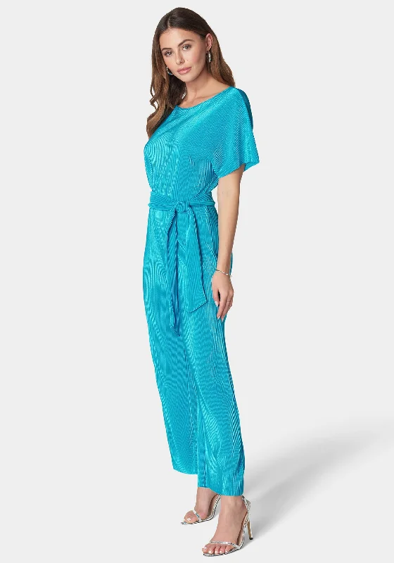 Plissé Culotte Jumpsuit