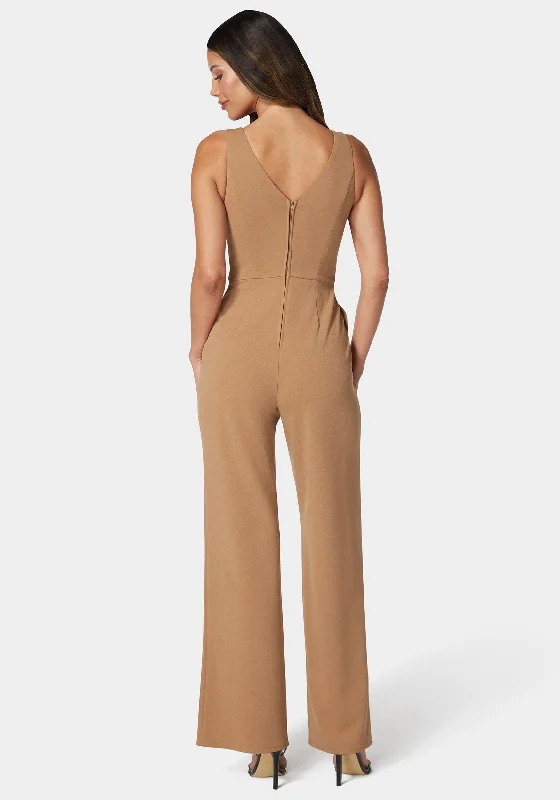 V Neck Core Jumpsuit