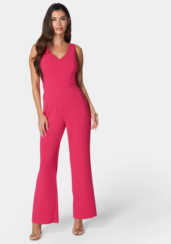 V Neck Core Jumpsuit