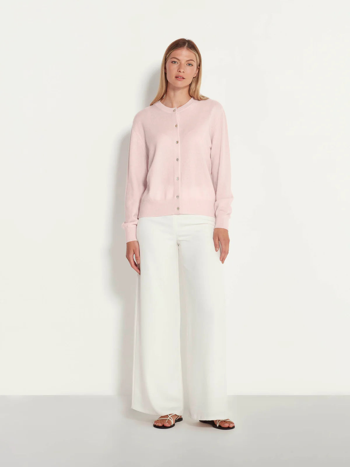 Juliette Hogan Twin Cardigan - Rose Water