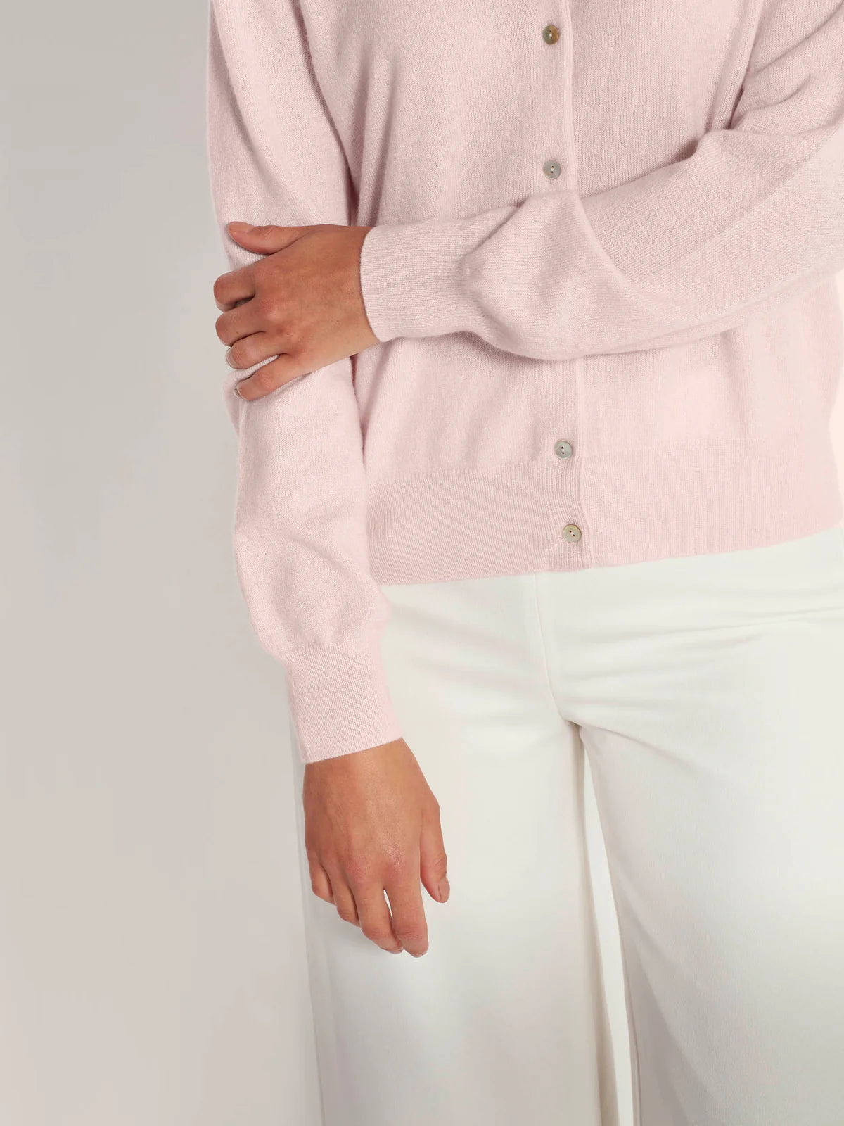 Juliette Hogan Twin Cardigan - Rose Water