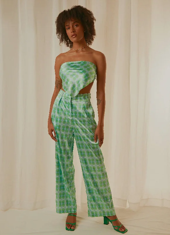 Past Treasures Pants - Seafoam