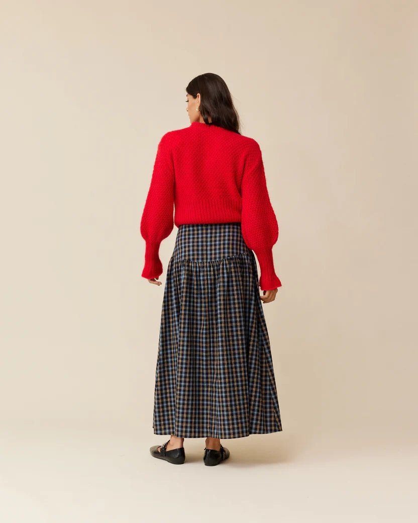 Ruby Matilda Cardigan - Cherry