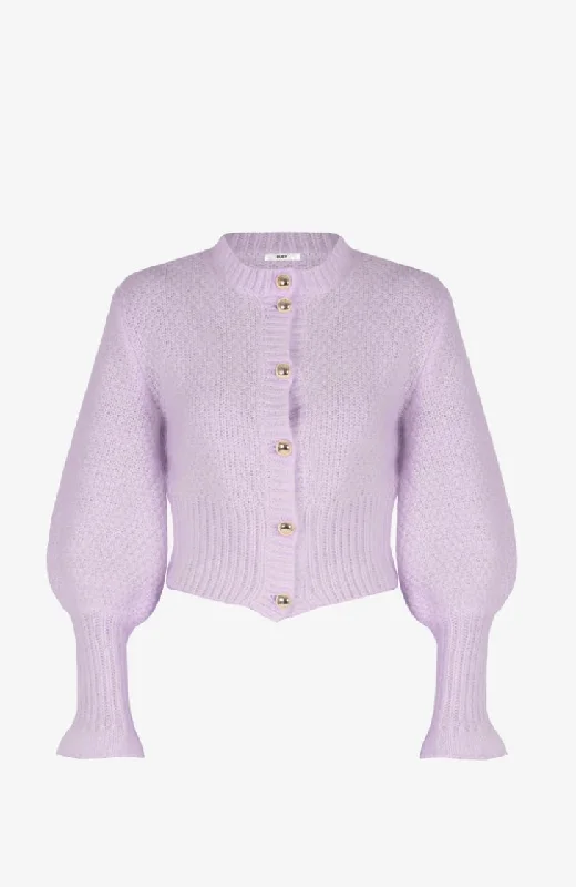 Ruby Matilda Cardigan - Lilac